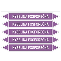 Značení potrubí, kyselina fosforečná